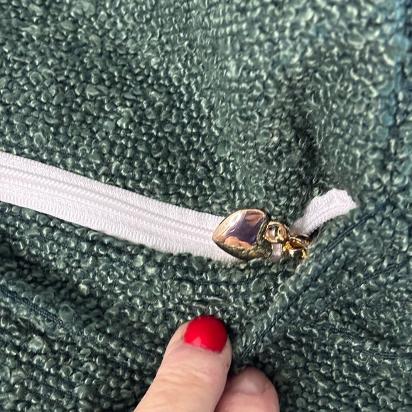 FUTEI Pack of 2 Dark Green Boucle Accent Decorative Throw Pillow Covers,16x16” - Picture 10 of 11